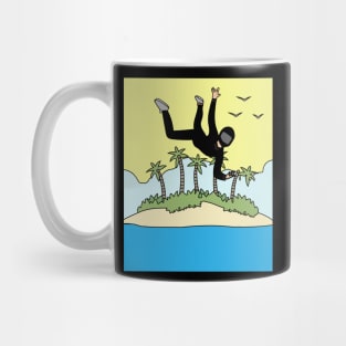 Parachuting Skydiving Free Fall Mug